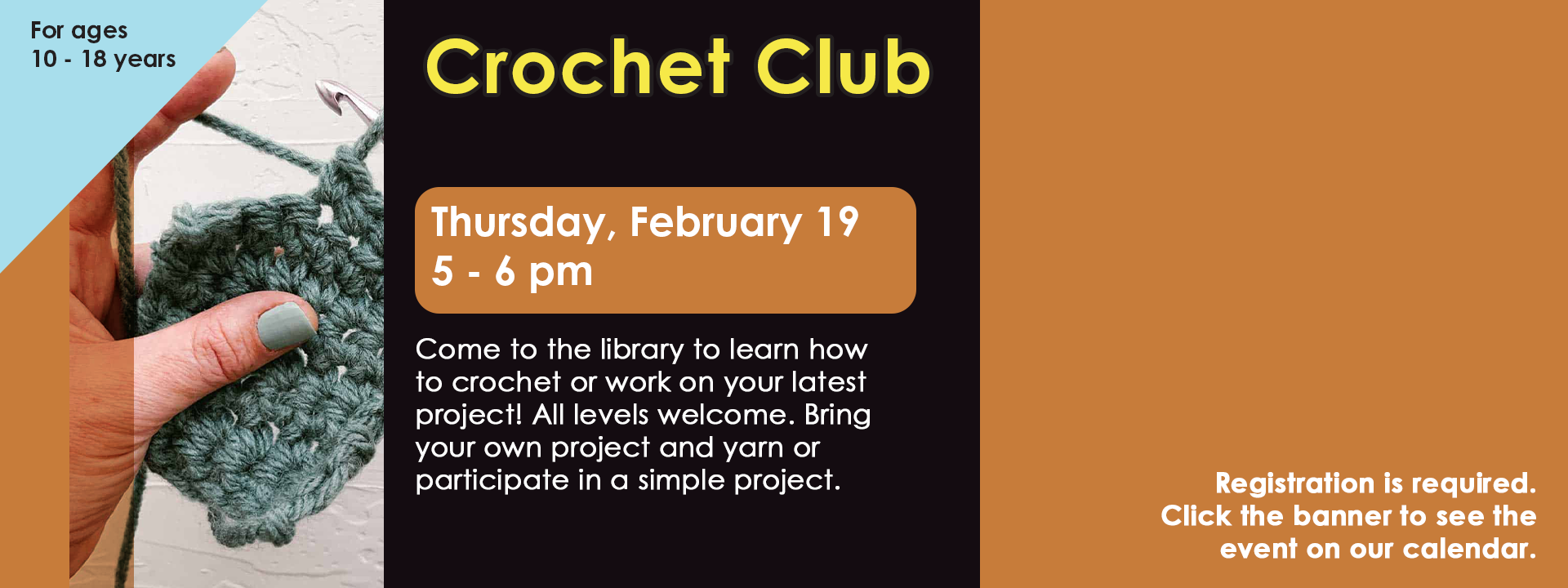 Crochet Club Feb 2026
